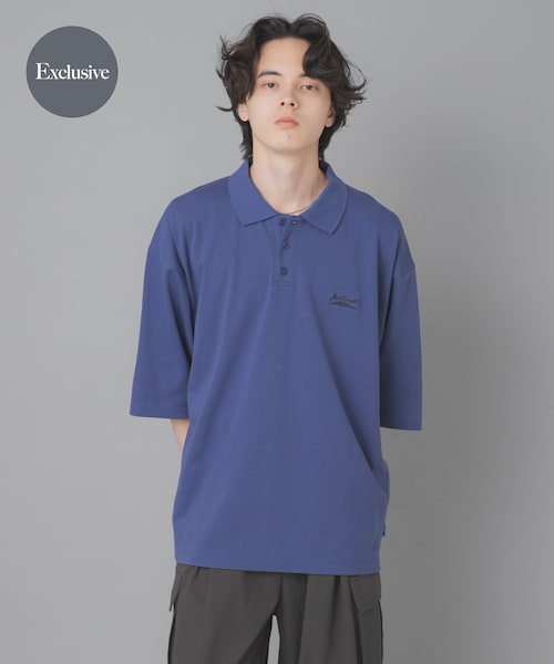 SENSE OF PLACE by URBAN RESEARCH（センスオブプレイスバイアーバンリサーチ）の「『別注』Converse×SENSE OF PLACE　JACK PURCELLポロシャツ（ポロシャツ・メンズ・WHITE/BLACK/BLUE・M/L）」の3枚目の写真