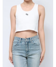 GYDA | GG embroidery テレコタンクトップ(タンクトップ)