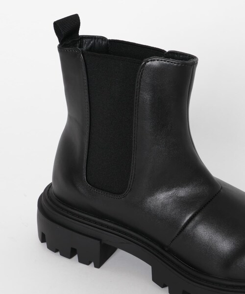 SENSE OF PLACE by URBAN RESEARCH（センスオブプレイスバイアーバンリサーチ）の「トラックソールサイドゴアブーツ（ブーツ・メンズ・BLACK・26/27/28）」の11枚目の写真