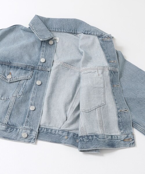 URBAN RESEARCH（アーバンリサーチ）の「AGOLDE　PALMER JACKET IN SPACE（デニムジャケット・レディース・space・XS）」の7枚目の写真