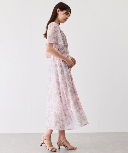 Jayro(ジャイロ)の「ミニプリーツフロントシフォンワンピース(ワンピース・レディース・ブラック系/ホワイト系/ピンク・M)」の13枚目の写真