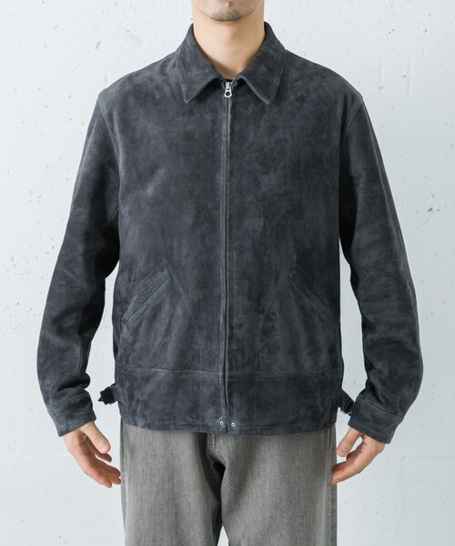 URBAN RESEARCH（アーバンリサーチ）の「GOAT SUEDE SPORTS JACKET（ブルゾン・メンズ・CHARCOAL・M/L）」の11枚目の写真