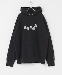 EKAL | TACOMA FUJI RECORDS　TFI MULTI LOGO HOODIE(パーカー)