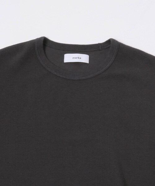 URBAN RESEARCH DOORS（アーバンリサーチドアーズ）の「marka　CREW NECK LONG-SLEEVE T-SHIRTS（Tシャツ/カットソー・メンズ・WHITE/CHARCOAL/BLACK・2/3）」の12枚目の写真