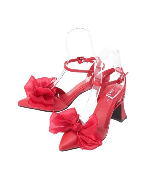 EATME（イートミー）の「リボンミュールパンプス（パンプス・レディース・ブラック/レッド/イエロー・S/M/L）」の18枚目の写真