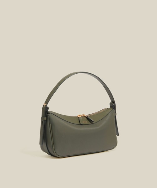 ROPE'(ロペ)の「【E'POR】C BAG Mini【撥水】【超軽量】(ハンドバッグ・レディース・ブラック/オフホワイト/カーキ・F)」の17枚目の写真