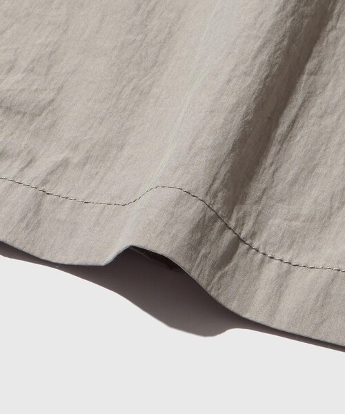 ADAM ET ROPE'（アダムエロペ）の「ナイロンタッサー ショートモッズコート（モッズコート・メンズ・ブラック/グレー・L/M）」の15枚目の写真