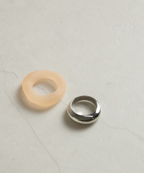 SMELLY（スメリー）の「2セットリング（リング・レディース・BEG/SLV/BRN/GLD・-）」の4枚目の写真