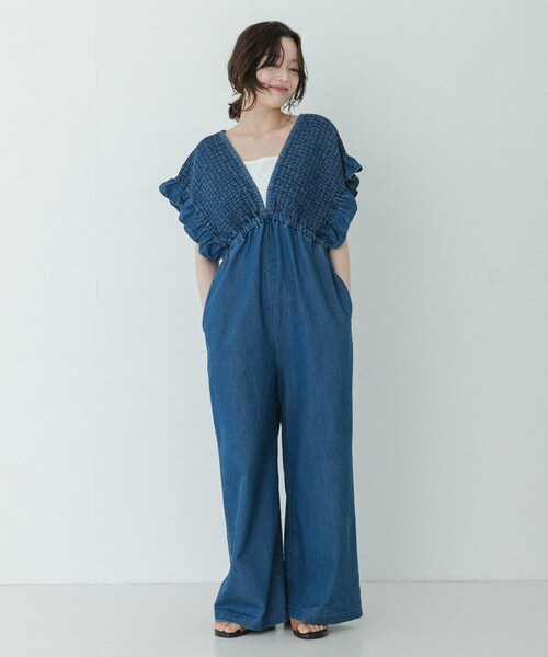 URBAN RESEARCH Sonny Label(アーバンリサーチサニーレーベル)の「『UR TECH』スクエアネックタンクトップ(タンクトップ・レディース・オフ/ブラック/ブラウン・Free)」の9枚目の写真
