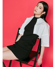 EMODA | ハイネックリブワンピース(ワンピース)