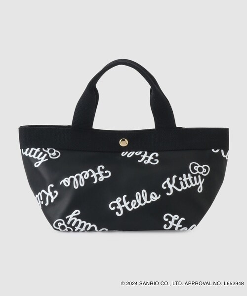 ROPE'（ロペ）の「【一部店舗限定】HELLO KITTY トートバックMedium（トートバッグ・レディース・ブラック/ホワイト・F）」の20枚目の写真