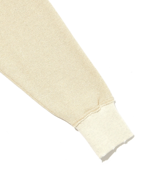 ADAM ET ROPE'(アダムエロペ)の「【FACCIES / ファッチーズ】TWINKLE SWEAT PK(パーカー・メンズ・グレー/ベージュ・2)」の9枚目の写真