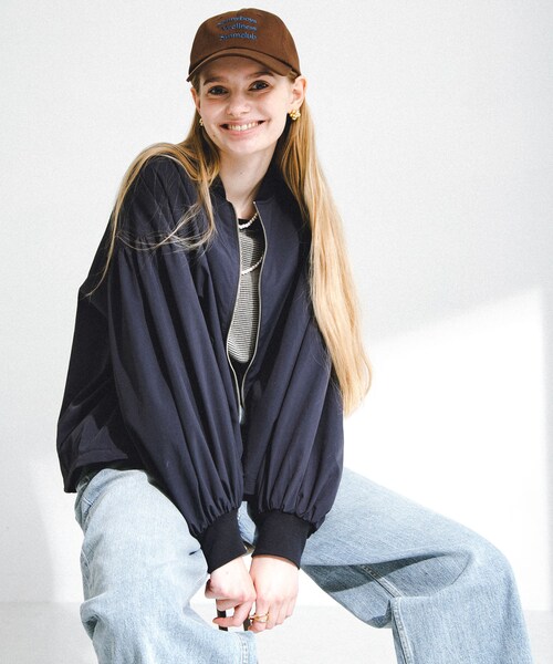 URBAN RESEARCH Sonny Label（アーバンリサーチサニーレーベル）の「Sonnyboys logo cap（キャップ・レディース・ネイビー/グリーン/オフ/ブラウン・one）」の18枚目の写真