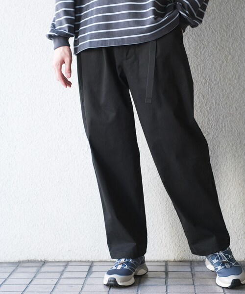 URBAN RESEARCH DOORS(アーバンリサーチドアーズ)の「ウェビングベルトチノパンツ(その他パンツ・メンズ・BLACK/CHARCOAL/MOCHA/OLIVE・S/M/L)」の7枚目の写真