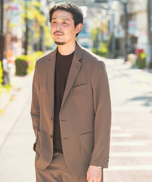 URBAN RESEARCH DOORS（アーバンリサーチドアーズ）の「『イージーケア』LIFE STYLE TAILOR　4WAYストレッチライトコンフォータブルJK（その他アウター・メンズ・MOCHA/NAVY/BLACK・S/M/L/XL）」の17枚目の写真