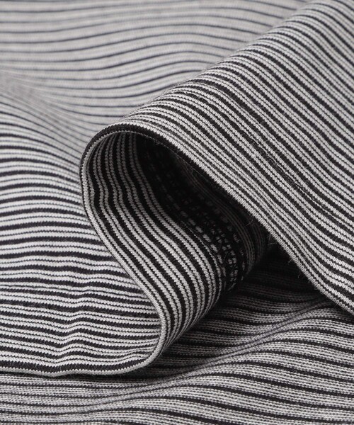 URBAN RESEARCH DOORS(アーバンリサーチドアーズ)の「STILL BY HAND STRIPED LONG SLEEVE(Tシャツ/カットソー・メンズ・BEG×WHT/GRY×BLK/BLK×WHT・46/48/50)」の17枚目の写真