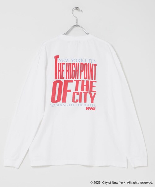 URBAN RESEARCH DOORS(アーバンリサーチドアーズ)の「GOOD ROCK SPEED NYC LONG-SLEEVE SHIRTS(Tシャツ/カットソー・レディース・WHITE・One)」の10枚目の写真