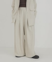 KBF | チェックWIDEパンツ(その他パンツ)