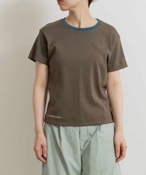 THE GOODLAND MARKET（ザグッドランドマーケット）の「PARKS PROJECT　Bicolor T-Shirts×PARKS（Tシャツ/カットソー・レディース・CLOUD/SHADOW/SAND・one）」の17枚目の写真