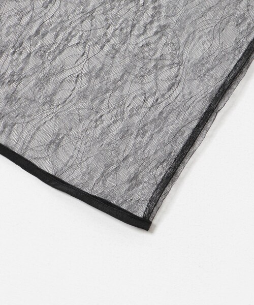 URBAN RESEARCH（アーバンリサーチ）の「AMOMENTO　SHEER LACE LONG SKIRT（スカート・レディース・BLACK/WHITE・0）」の14枚目の写真