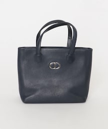 VINTAGE　DIOR 90s ロゴ金具ハンドバッグ