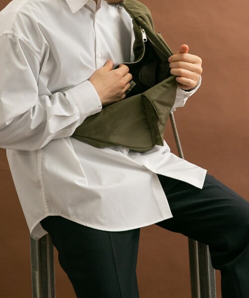 RODE SKO（ロデスコ）の「撥水ボディバッグ（ボディバッグ/ウエストポーチ・メンズ・KHAKI/BLACK・one）」の12枚目の写真