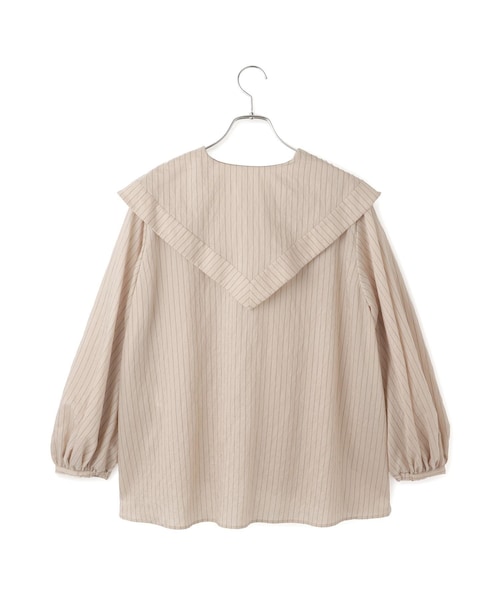 ADAM ET ROPE'(アダムエロペ)の「ワイドカラーブラウス(シャツ/ブラウス・レディース・ホワイト系/ベージュ系・F)」の15枚目の写真