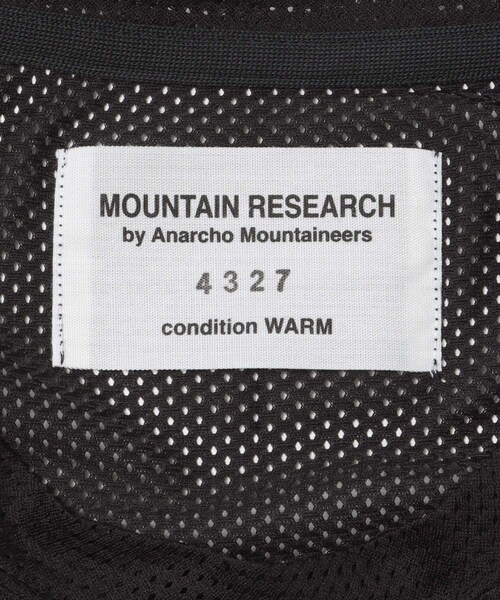 EKAL（エカル）の「mountain research　Mesh B.B.（Tシャツ/カットソー・メンズ・Blue/Black・M/L）」の9枚目の写真