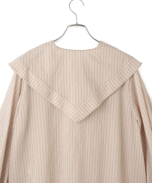 ADAM ET ROPE'(アダムエロペ)の「ワイドカラーブラウス(シャツ/ブラウス・レディース・ホワイト系/ベージュ系・F)」の20枚目の写真