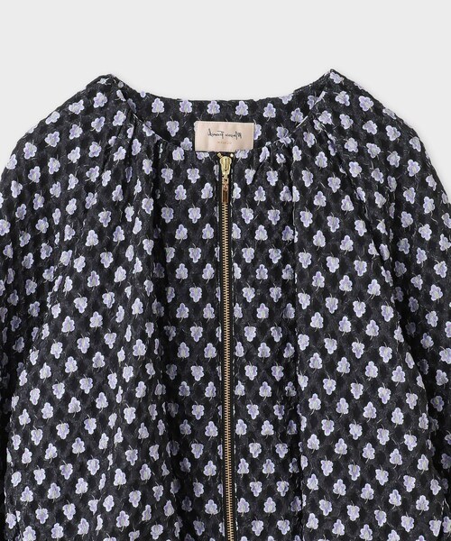 ROPE'(ロペ)の「【Masaco Teranishi(マサコテラニシ)】FRAGA JACQUARD BLOUSON|ブルゾン(ブルゾン・レディース・ブラック・38)」の15枚目の写真