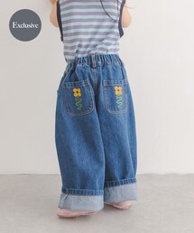 URBAN RESEARCH DOORS | 『別注カラー』Solii+Sola　CROSS STITCH DENIM(KIDS)(その他パンツ)