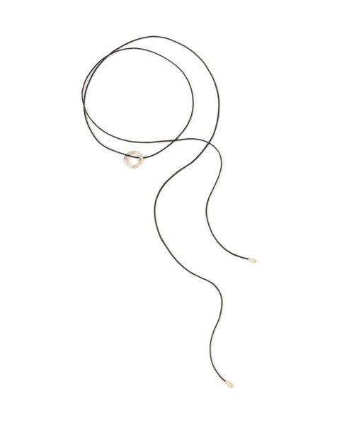 VIS（ビス）の「ニュアンスリングマルチコードネックレス（ネックレス・レディース・ゴールド/シルバー・F）」の6枚目の写真