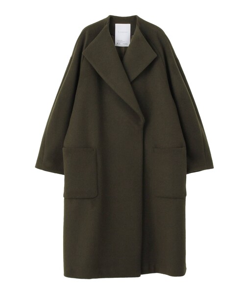 ELENDEEK（エレンディーク）の「DOUBLE BEAVER TENT LONGCOAT（その他アウター・レディース・グレー/ブラック/ベビーピンク/カーキ/キャメル・01/02/F）」の15枚目の写真