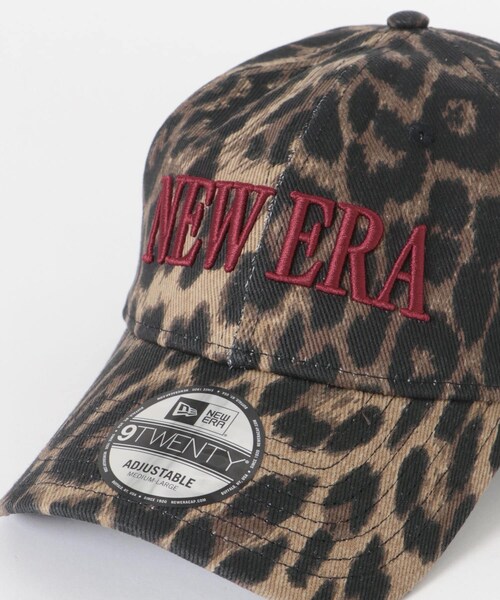 URBAN RESEARCH（アーバンリサーチ）の「New Era　920 NEW ERA LEOPARD（キャップ・レディース・BRN RED・M/L）」の6枚目の写真