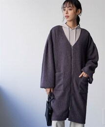 nissen | ブークレジップカーデ＜大きいサイズ有＞(カーディガン/ボレロ)