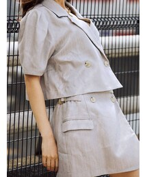 jouetie | ハーフスリーブジャケットライクセットアップ(セットアップ)