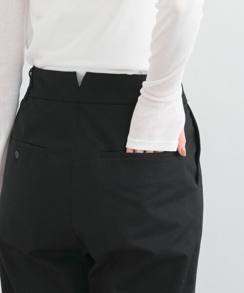 URBAN RESEARCH ROSSO（アーバンリサーチロッソ）の「セミフレアチノパンツ（チノパンツ・レディース・BLACK/IVORY/NAVY BLUE・36/38）」の14枚目の写真