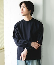 URBAN RESEARCH DOORS | 『UR TECH』『抗菌/防臭』10.5オンス ヘビーウェイト LONG-SLEEVE T-SHIRTS(Tシャツ/カットソー)