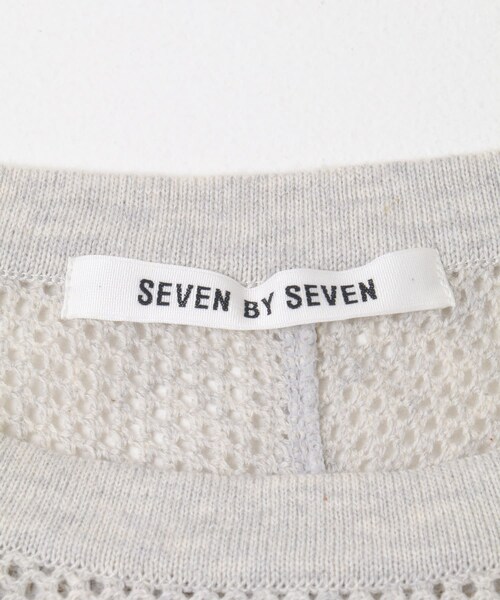 URBAN RESEARCH(アーバンリサーチ)の「SEVEN BY SEVEN FOOTBALL KNIT T-SHIRTS LONG-SLEEVE(Tシャツ/カットソー・メンズ・030 WHITE/070 BGD/120 NAVY・L/M)」の12枚目の写真