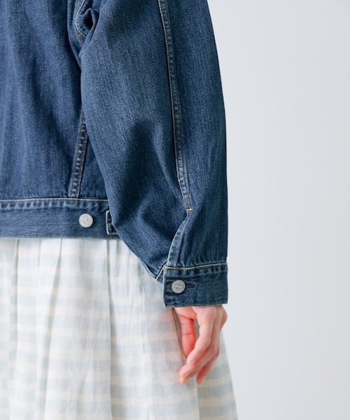 かぐれ（カグレ）の「HARi　WIDE SLEEVE DENIM JACKET（デニムジャケット・レディース・USED・2）」の15枚目の写真