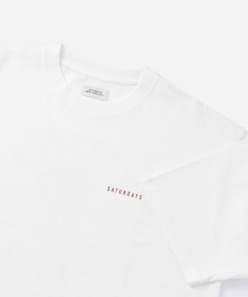 Saturdays NYC(サタデーズ ニューヨークシティ )の「Solar SATURDAYS Relax SS Tee(Tシャツ/カットソー・レディース・ブラック/ホワイト/ブルー・L/M/S/XL)」の18枚目の写真