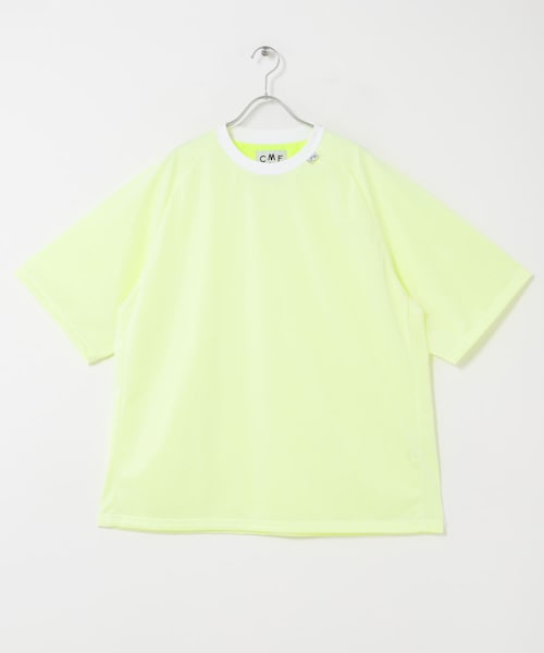 EKAL(エカル)の「CMF OUTDOOR GARMENT W FACE QUICK DRY T-SHIRTS SHORT-SLEEVE(Tシャツ/カットソー・メンズ・WHITE YEL・L/XL)」の1枚目の写真