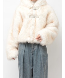ジュエティ♡jouete♡メタリックダウンライクジャケット　美品 メタリックダウンライクジャケット｜ジュエティ（jouetie