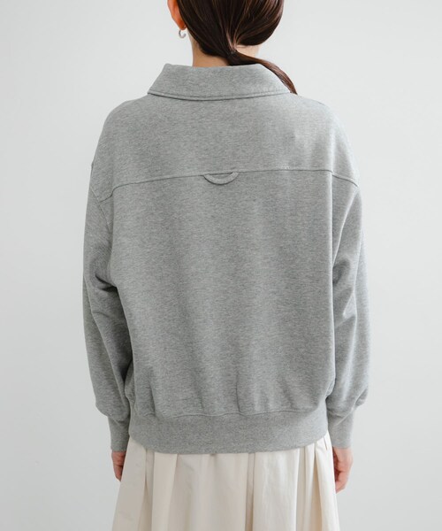 URBAN RESEARCH(アーバンリサーチ)の「シャツカラースウェット(スウェット・レディース・OFF/GRAY/NAVY・FREE)」の13枚目の写真