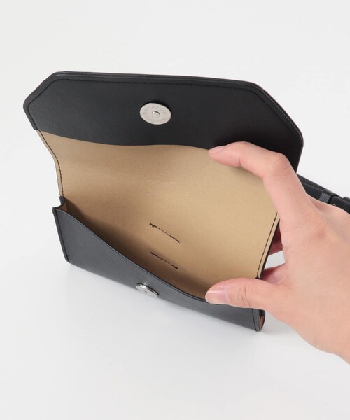 RODE SKO（ロデスコ）の「『MADE IN JAPAN』 ウエストポーチベルトバッグ（ボディバッグ/ウエストポーチ・レディース・BLACK/CAMEL/OFF・One）」の15枚目の写真