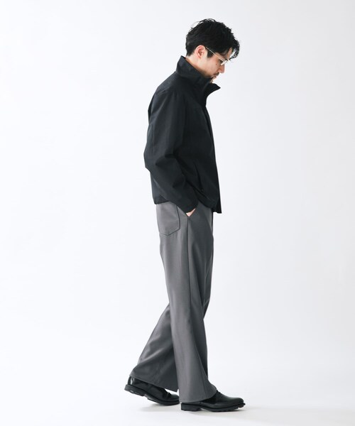 URBAN RESEARCH ROSSO（アーバンリサーチロッソ）の「『別注』+phenix　WINDSTOPPER by GORE-TEX LABS スタンドブルゾン（ブルゾン・メンズ・BLACK/NAVY/KHAKI・M/L/XL）」の11枚目の写真