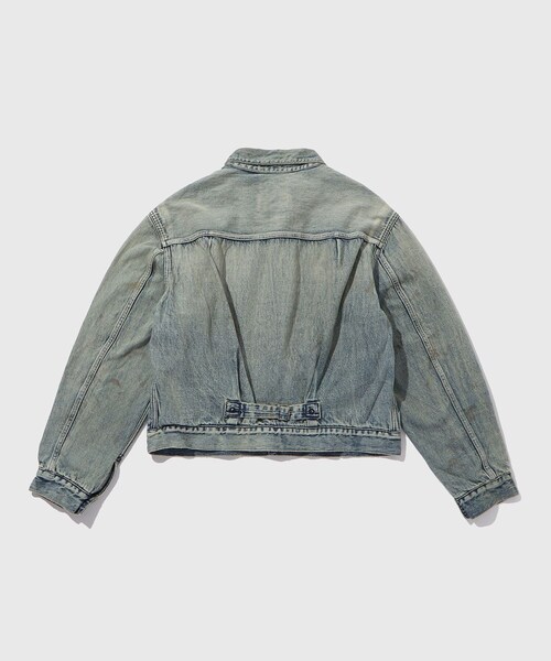 【BOWWOW/バウワウ】BLANKET LINED DENIM JK AGING