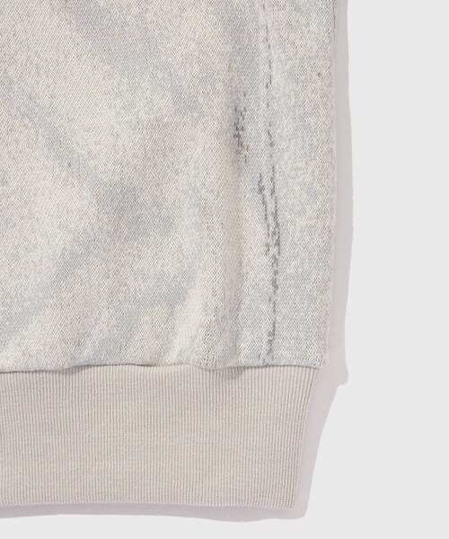 ADAM ET ROPE'(アダムエロペ)の「【TOLQ/トルク】Knit Sweat Shirts(スウェット・メンズ・グレー・3/4)」の7枚目の写真