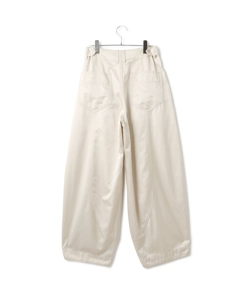 ADAM ET ROPE'（アダムエロペ）の「ピグメントダイエッグパンツ（その他パンツ・レディース・チャコール/オフホワイト・36/38）」の8枚目の写真