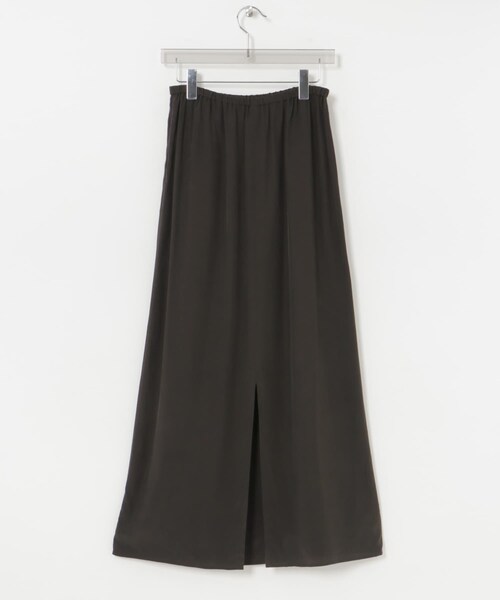 URBAN RESEARCH（アーバンリサーチ）の「キュプラレーヨンギャザーIラインスカート（スカート・レディース・BROWN/BEIGE・36/38）」の13枚目の写真